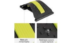 PRP02 GREEN BACK STRETCHER WITH MAGNETS HMS