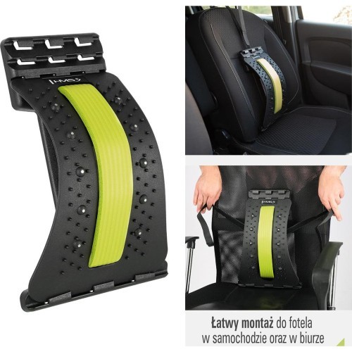 PRP02 GREEN BACK STRETCHER WITH MAGNETS HMS