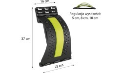 HMS PRP02 muguras stiepējs ar magnētiem, zaļš
