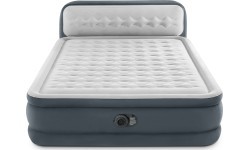 Надувной матрас-кровать 236x152 см с насосом, 2-местный DELUXE 64448ND
