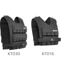 Svara veste ar tērauda atsvariem HMS Premium - 16 kg