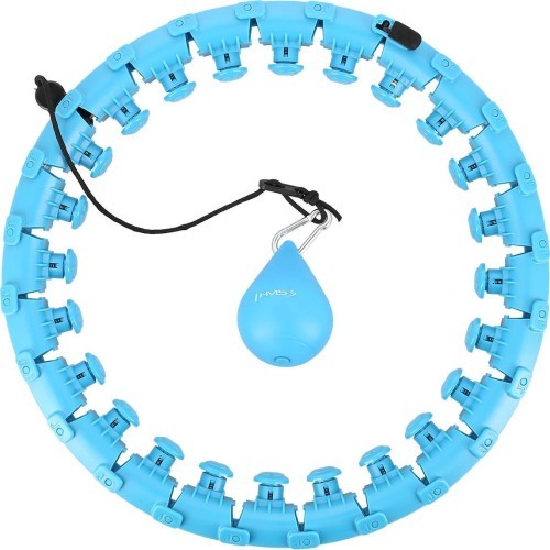 HHW01 BLUE HULA HOOP WITH WEIGHT HMS