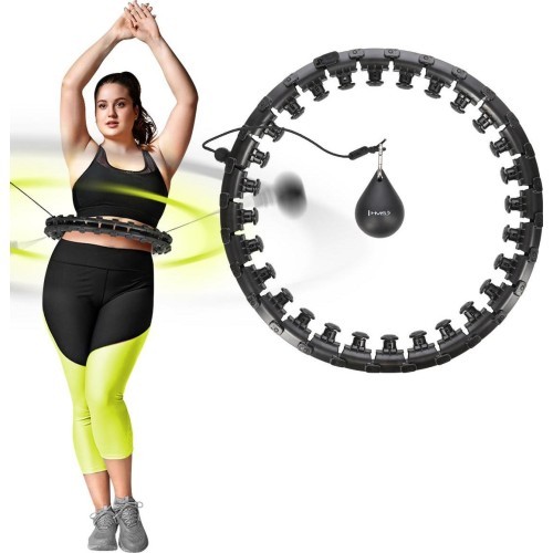 Vingrošanas stīpa ar atsvaru HMS HHW12 Plus Size, melna