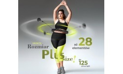 HHW12 PLUS SIZE BLACK HULA HOOP WITH WEIGHT HMS