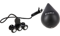 Vingrošanas stīpa ar atsvaru HMS HHW12 Plus Size, melna