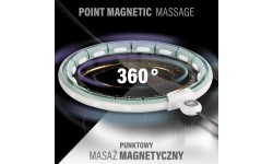 Magnētiskā masāžas stīpa HMS HHM15 ar atsvaru un skaitītāju, zaļa