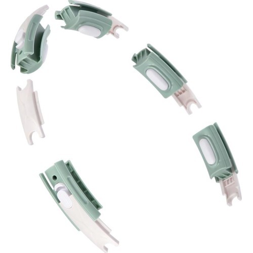 HHM15 HULA HOOP GREEN MAGNETIC WITH WEIGHT + COUNTER HMS