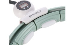 HHM15 HULA HOOP GREEN MAGNETIC WITH WEIGHT + COUNTER HMS