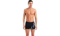 M Graphic Swim Short Black-Royal 100 - 508