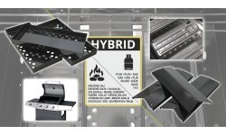 HYBRID CORE gas/charcoal grill
