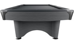 Billiard Table, Pool, Dynamic IV, 9 ft., Light Grey, Simonis 760 blue green