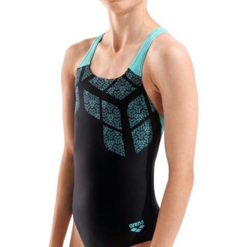 Очки для плавания Arena Kikko Swim Pro Back, чёрные - 580