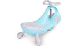 Гравитационная машинка для детей со светодиодными колёсами синяя ECOTOYS