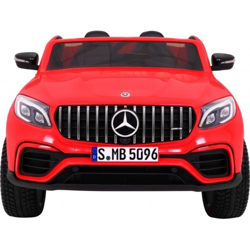 Детский электромобиль Mercedes GLC 63S, красный