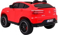 Bērnu elektromobilis Mercedes GLC 63S, sarkans