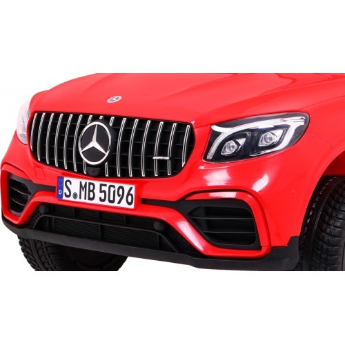 Bērnu elektromobilis Mercedes GLC 63S, sarkans