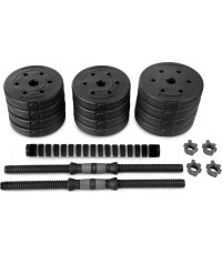 A set of dumbbells 2x 10 kg Spokey PONDUS 20