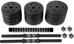 A set of dumbbells 2x 10 kg Spokey PONDUS 20