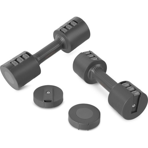 Regulējamu hanteļu komplekts Spokey MULTIBELL, 2x2,5 kg