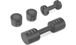 Regulējamu hanteļu komplekts Spokey MULTIBELL, 2x2,5 kg