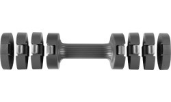Regulējamu hanteļu komplekts Spokey MULTIBELL, 2x2,5 kg