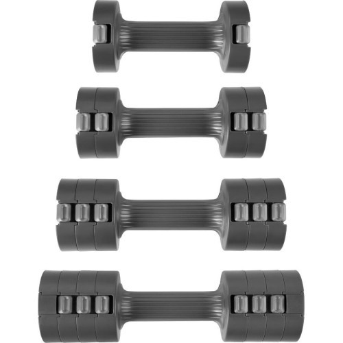 Regulējamu hanteļu komplekts Spokey MULTIBELL, 2x2,5 kg