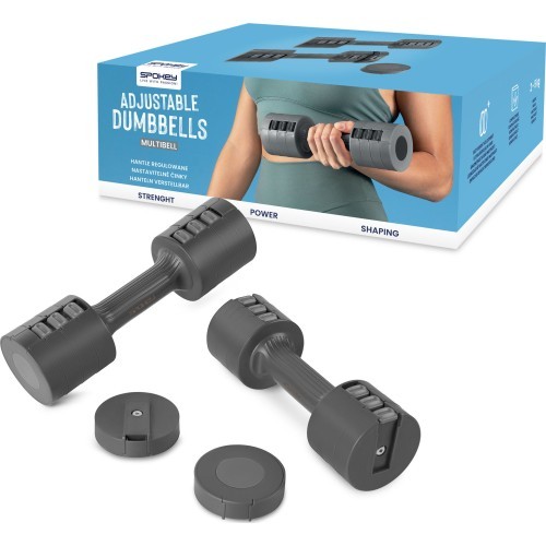 Набор регулируемых гантелей Spokey MULTIBELL, 2x2,5 кг