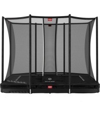 BERG Ultim Favorit InGround 280 Black + Safety Net Comfort