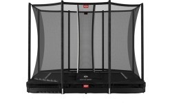 BERG Ultim Favorit InGround 280 Black + Safety Net Comfort
