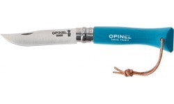 Nazis Opinel Colorama 06 inox tirkīza ar auklu