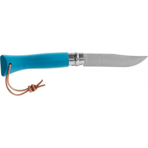 Nazis Opinel Colorama 06 inox tirkīza ar auklu