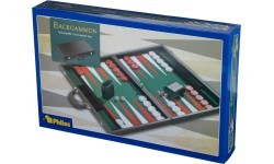 Backgammon Philos Green Tournament 54x32cm