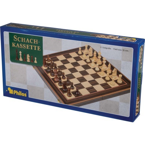Philos chess set tournament size
