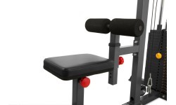 PowerMark 660LR Lat/Low Row Machine with WS210 Weight Stack