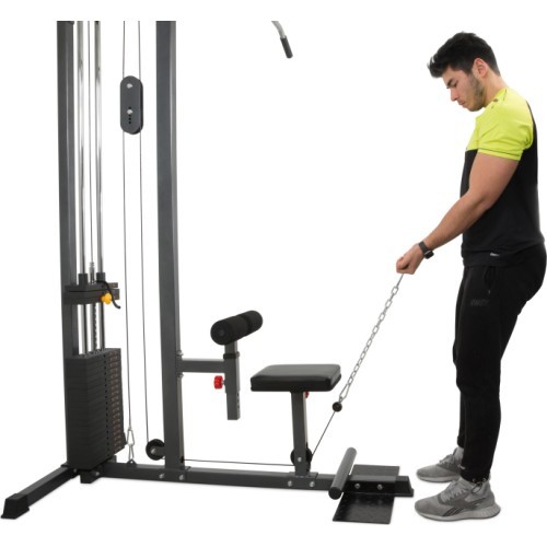 PowerMark 660LR augšējās un apakšējās vilkšanas trenažieris ar WS210 svaru paketi