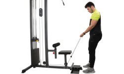 Тренажёр верхней и нижней тяги PowerMark 660LR с весовым стеком WS210