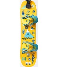 Jones Kids Happy Mountain Package snowboard with bindings