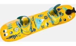Jones Kids Happy Mountain Package snowboard with bindings