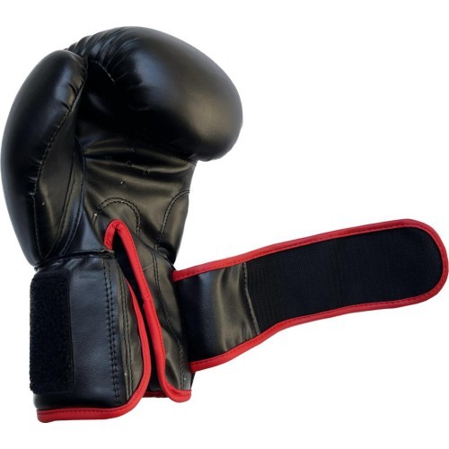 Buffalo Outrage boxing gloves black and red 14oz