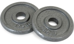 Kroon dzelzs disku komplekts 1,25 kg 30 mm