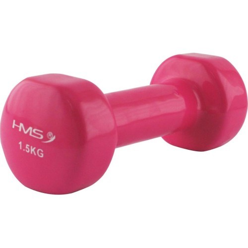 Ar vinilu pārklāta hantele HMS 17023, 1 gab. - 1,5 kg