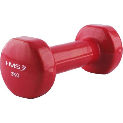 Ar vinilu pārklāta hantele HMS 17023, 1 gab. - 2 kg