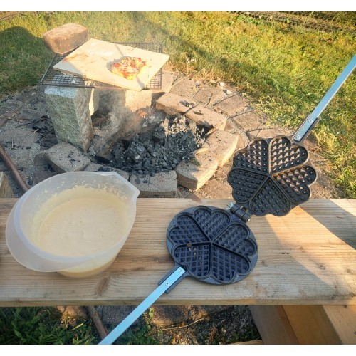 Origin Outdoors vafeļu panna „Waffle Iron"