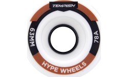 Tempish Hype 63x53 78A longboard wheels