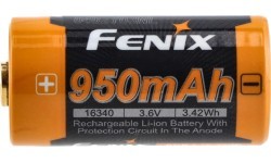 Fenix ARB-L16 rechargeable battery (16340 950 mAh 3.6 V)