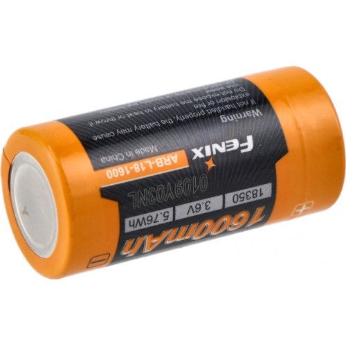 Аккумулятор USB Fenix ARB-L18 (18350 1600 мА·ч 3,6 В)