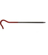 Vargo titanium tent stake, fluorescent