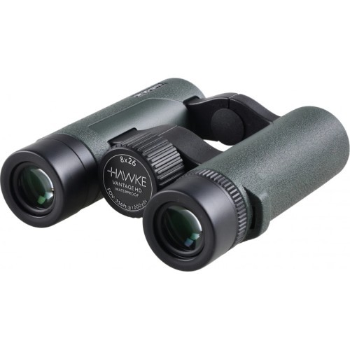 Binoklis Hawke Vantage HD 8x26, zaļš