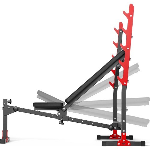 Скамья со стойками для штанги Marbo MH-L107 2.0