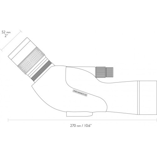 Зрительная труба Hawke Endurance ED 13-39x50